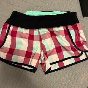 lululemon run times shorts size 8
